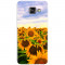 Husa silicon pentru Samsung Galaxy A7 2016, Sunflowers