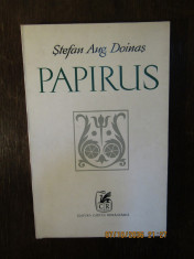 PAPIRUS. VERSURI- STEFAN AUG. DOINAS foto