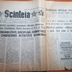 ziarul scanteia 4 februarie 1987-articol si foto municipiu vaslui