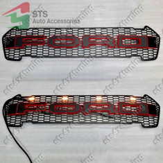 GRILA FATA CU LED FORD RANGER T6 MC 2015-2018 [RPT LOOK] foto