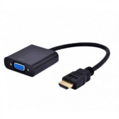 Cablu convertor HDMI la VGA foto