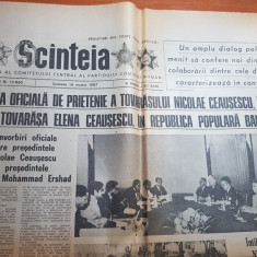 ziarul scanteia 14 martie 1987-articol si foto statiunea sovata