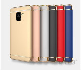 Cumpara ieftin Bumper / Husa 3 in 1 Luxury pt Samsung Galaxy J4 2018 / J6 2018, Plastic, Carcasa