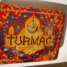 7395-Turmac Turkish Macedonian Tobacco Co. Cutie Tigarete veche.