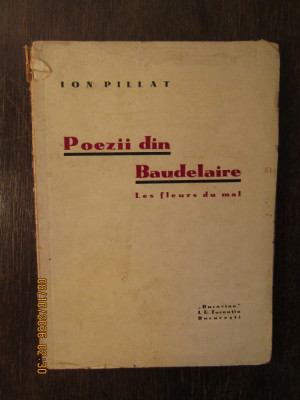 Poezii din Baudelaire - Ion Pillat foto