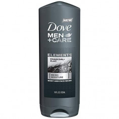 Gel De Dus Dove, Men+Care, Charcoal+Clay, 250 ml foto