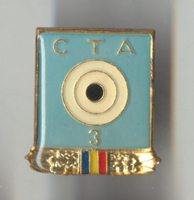 CTA - Cercul tehnico-aplicativ TIR categoria a 3a - insigna anii 1970 foto