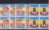 ROMANIA 1987 LP 1174 - 65 ANI U.T.C. BLOCURI DE 4 TIMBRE MNH, Nestampilat