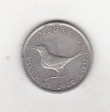 Bnk mnd Croatia 1 kuna 2000 , fauna, Europa