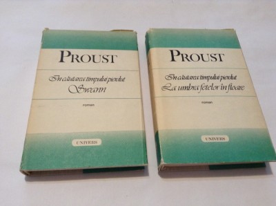 PROUST SWANN/LA UMBRA FETELOR IN FLOARE-2 VOLUME-RF15/1 foto