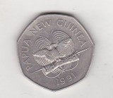 bnk mnd Papua Noua Guinee 50 toea 1991