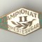 EVIDENTIAT - CAMPIONATUL COOPERATIVELOR MESTESUGARESTI - Insigna SUPERBA &amp; RARA