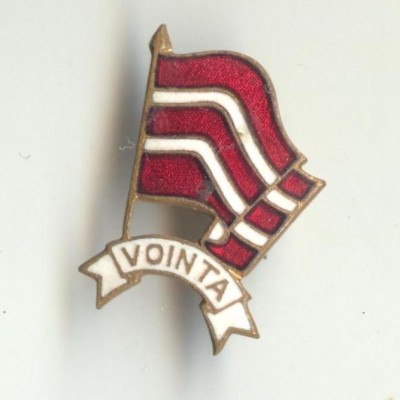 CLUB SPORTIV VOINTA BUCURESTI - Insigna 1960 - SUPERBA &amp;amp; RARA foto