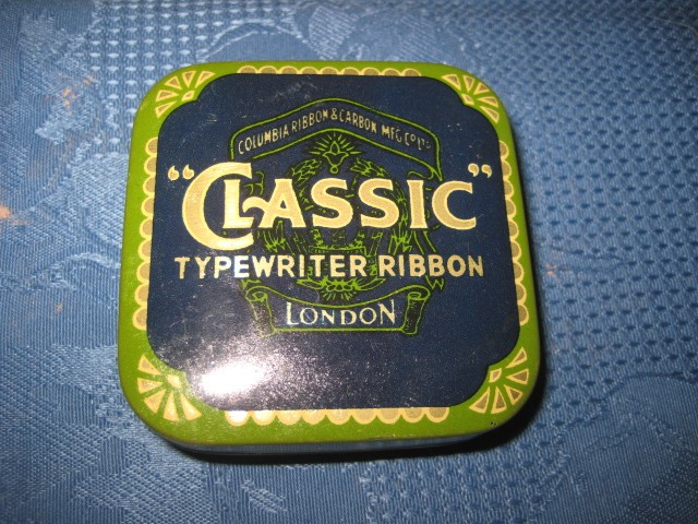 Columbia Classic Typewriter ribbon-Cutie veche ace masina scris.