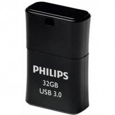 Memorie USB Philips USB PHILIPS FM32FD90B/10, USB 3.0, 32GB, PICO EDITION BLACK, negru foto