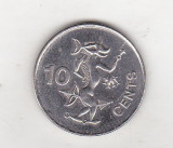 Bnk mnd Solomon Islands 10 centi 2005 unc, Australia si Oceania
