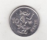 bnk mnd Solomon Islands 10 centi 2005 unc
