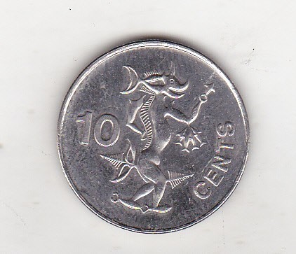 bnk mnd Solomon Islands 10 centi 2005 unc