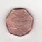 bnk mnd Botswana 5 thebe 2007 unc , pasare