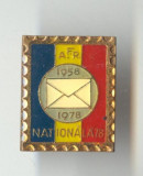 ASOCIATIA FILATELISTILOR DIN ROMANIA NATIONALA 1978 - Insigna RSR