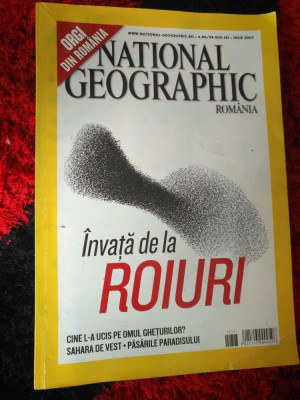 National Geographic - Invata de la roiuri Rp foto