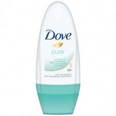 Deodorant Antiperspirant 48h, Roll-on, Dove Pure, 50 ml foto