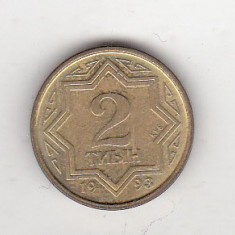 bnk mnd Kazakhstan 2 tiyni 1993 unc