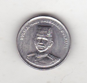 bnk mnd Brunei 5 centi 2005 unc foto
