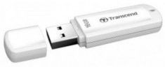 Stick USB Transcend JetFlash 370, 16GB, USB 2.0 (Alb) foto