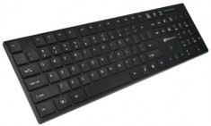 Tastatura Vakoss TK-286UK, USB, US Layout (Negru) foto