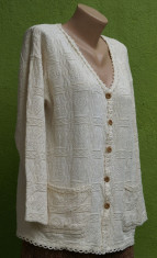 Jacheta cardigan Zarella hand made foto