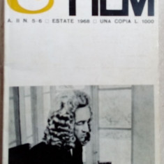 REVISTA CINEMA & FILM, ANNO 2 NUMERO 5-6 / ESTATE 1968 (ROMA/LIMBA ITALIANA)
