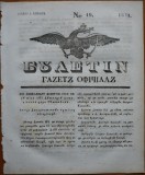 Cumpara ieftin Ziarul Buletin , gazeta oficiala a Principatului Valahiei , nr. 19 , 1841