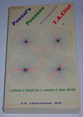 Pascal Pensees (Cugetari, in engleza) cu o introducere de T. S. Eliot