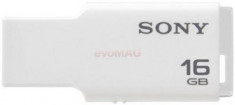 Stick USB Sony Micro Vault USM16GM, 16GB (Alb) foto