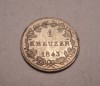 1 Kreuzer 1843 Hessen UNC Piesa de Colectie, Europa
