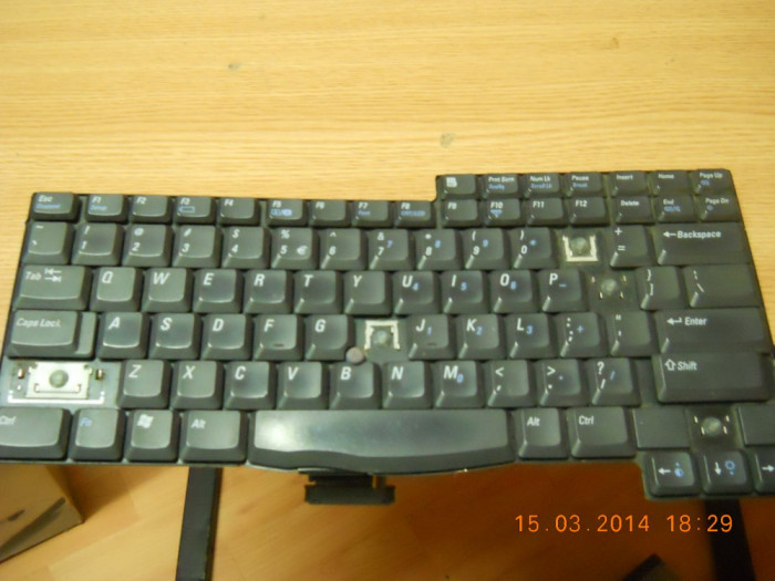 Tastatura Originala - Dell C540-C640 Functionala dar cu 5-6 butoane lipsa