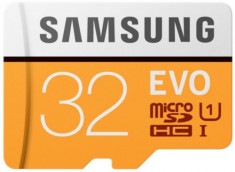 Card de memorie Samsung MicroSDHC EVO UHS-1 32GB (Class 10) + Adaptor SD foto