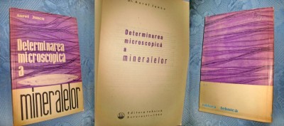 Determinarea microscopica a mineralelor-Aurel Juncu. Ed. foto