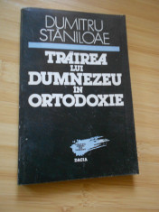 DUMITRU STANILOAE--TRAIREA LUI DUMNEZEU IN ORTODOXIE foto