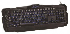 Tastatura Gaming Vakoss X-Zero (Negru) foto