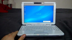 Minilaptop Sony VAIO PCG-TR1MP 481M ideal pentru diagnoza auto foto