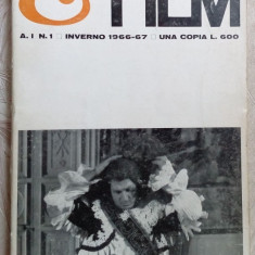 REVISTA CINEMA & FILM, ANNO 1 NUMERO 1 / INVERNO 1966-1967 (ROMA/LIMBA ITALIANA)