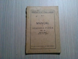 MANUAL DE EDUCATIE FIZICA - Vol.III - VOLLEY-BALL - M. Balosache - 1943, 100 p., Alta editura, Eugene Sue