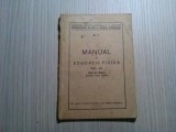 MANUAL DE EDUCATIE FIZICA - Vol.III - VOLLEY-BALL - M. Balosache - 1943, 100 p., Alta editura