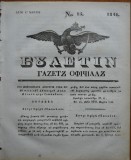 Cumpara ieftin Ziarul Buletin , gazeta oficiala a Principatului Valahiei , nr. 15 , 1841