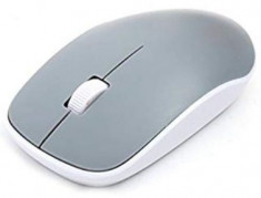 Mouse Wireless Omega OM0420WBL, 1200 DPI, Optic (Alb/Gri) foto