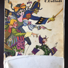 Pinocchio - C. Collodi, 1983, carte copii, Editura Ion Creanga