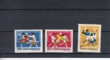 ROMANIA 1975 LP 870 JOCURILE MONDIALE UNIVERSITARE DE HANDBAL SERIE MNH, Nestampilat