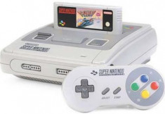 Consola Nintendo Classic Mini Snes (Alb/Gri) foto